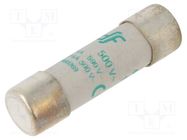 Fuse: fuse; aM; 4A; 500VAC; ceramic,cylindrical,industrial DF ELECTRIC