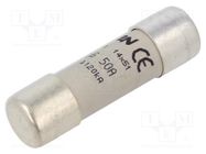 Fuse: fuse; gG; 50A; 500VAC; ceramic,cylindrical,industrial MERSEN