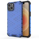 Honeycomb case for iPhone 14 Plus armored hybrid cover blue, Hurtel