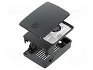 Accessories: case; Colour: black; Enclos.mat: ABS; Raspberry Pi 5 RASPBERRY PI