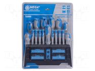 Kit: screwdrivers; hex key,Phillips,Pozidriv®,slot,Torx® MEGA