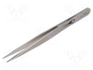 Tweezers; 140mm; Blade tip shape: sharp; universal BETA