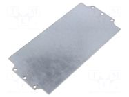 Mounting plate; galvanised steel; EUROMAS BOPLA