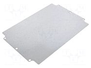 Mounting plate; galvanised steel; EUROMAS BOPLA