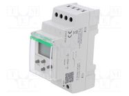 Programmable time switch; Range: 1 year; SPDT; 24÷264VAC; PIN: 5 F&F