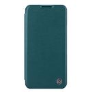Nillkin Qin Leather Pro Case iPhone 14 Camera Cover Holster Cover Flip Case Green, Nillkin