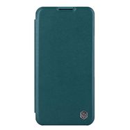 Nillkin Qin Leather Pro Case iPhone 14 Camera Cover Holster Cover Flip Case Green, Nillkin