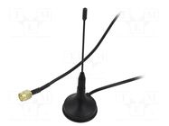 Antenna; 3G,4G,LTE; 2.5dBi; magnet; 50Ω; 900÷1800Hz; L: 60mm; Len: 3m DFROBOT