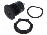Adapter; USB B mini socket,USB B mini plug; USB 2.0; Thread: M22 ONPOW
