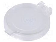 Protection cover; for panel mounting,rear side nut; 1÷10mm ONPOW