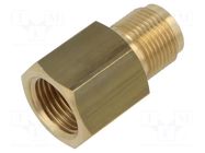Brass; Mount.elem: thread adapter; Int.thread: M20x1,5 PNEUMAT