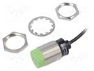 Sensor: inductive; OUT: NPN / NO; 0÷15mm; 10÷30VDC; M30; IP67; 200mA AUTONICS