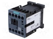 Contactor: 4-pole; NC x2 + NO x2; 220VDC; 10A; 3RH20; -25÷60°C SIEMENS