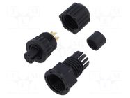 connector Circular Connector 4 Positions; IP67; 2A AMPHENOL LTW