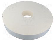 Tape: fixing; W: 50mm; L: 25m; Thk: 3mm; single sided; acrylic; white SCAPA