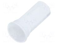 Fiber for LED; Ø5.2mm; L: 9.5mm; round; Front: flat; straight; IP68 MENTOR