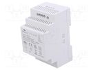 Power supply: switched-mode; for DIN rail; 60W; 24VDC; 2.5A; OUT: 1 YINGJIAO