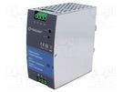 Power supply: switched-mode; for DIN rail; 240W; 24VDC; 5A; OUT: 1 YINGJIAO