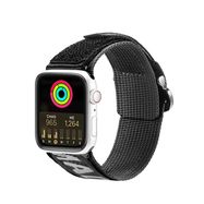 Dux Ducis Strap (Outdoor Version) Apple Watch Ultra Strap, SE, 9, 8, 7, 6, 5, 4, 3, 2, 1 (49, 45, 44, 42 mm) Nylon Band Bracelet Black &amp; Silver, Dux Ducis