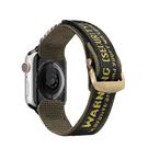 Dux Ducis Strap (Outdoor Version) Apple Watch Ultra strap, SE, 9, 8, 7, 6, 5, 4, 3, 2, 1 (49, 45, 44, 42 mm) nylon strap yellow bracelet, Dux Ducis