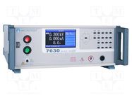 Safety tester; 1Ω÷12GΩ; Utest: 10÷5000VAC,10÷6000VDC; True RMS MICROTEST