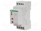 Staircase timer; for DIN rail mounting; 195÷253VAC; IP20; 12A F&F