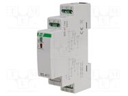 Relay: installation; bistable,impulse; NO/NC; 16A; -25÷50°C; IP20 F&F