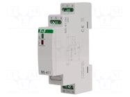 Relay: installation; bistable,impulse; NO/NC; 16A; -25÷50°C; IP20 F&F