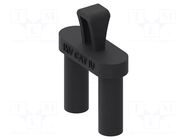 Adapter; black; 36A; Type: insulated; 38.3mm; 1kV ELECTRO-PJP
