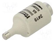 Fuse: fuse; gG; 6A; 500VAC; 500VDC; industrial; DII 