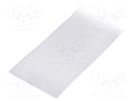 Heat shrink sleeve; glueless; 2: 1; 102mm; transparent; reel TASKER