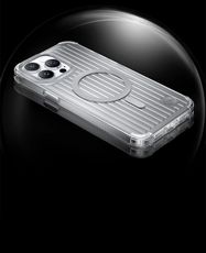 Kingxbar PQY Go Out Series magnetic case for iPhone 14 MagSafe silver, Kingxbar