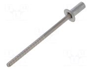 Rivet; A2 stainless steel; Rivet diam: 3.2mm; L.rivet: 8.5mm BOSSARD