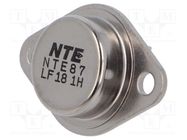 Transistor: NPN; bipolar; 250V; 10A; 200W; TO3 NTE Electronics