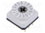 Encoding switch; HEX/BCD; Pos: 16; THT; Rcont max: 80mΩ; 7Ncm; T/S/Q SUNGMUN ELECTRONICS