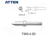 Tip; chisel; 4.2mm; for  soldering iron ATTEN