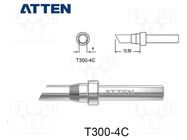 Tip; hoof; 4mm; for  soldering iron ATTEN