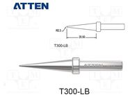 Tip; conical; 0.6mm; for  soldering iron ATTEN