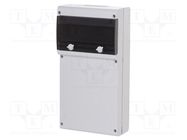 Enclosure: for modular components; grey; BLOCK SCAME