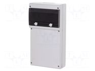 Enclosure: for modular components; grey; BLOCK SCAME