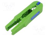 Stripping tool; Øcable: 8÷13mm; 20AWG÷10AWG; 0.5÷6mm2; Wire: round WEICON