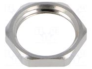 Nut; G3/8"; brass; Plating: nickel BM GROUP