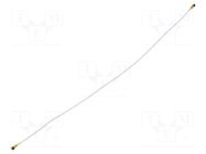 Cable; Colour: white; Len: 0.2m; Wire dia: 28.7mm; Type: angled HIROSE
