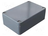 Enclosure: multipurpose; X: 64mm; Y: 98mm; Z: 34mm; aluminium; IP66 ROSE