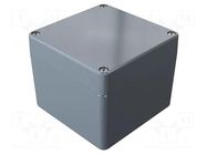 Enclosure: multipurpose; X: 100mm; Y: 100mm; Z: 81mm; aluminium; IP66 ROSE
