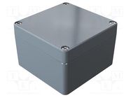 Enclosure: multipurpose; X: 120mm; Y: 122mm; Z: 81mm; aluminium; IP66 ROSE