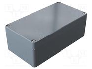 Enclosure: multipurpose; X: 120mm; Y: 220mm; Z: 81mm; aluminium; IP66 ROSE