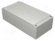 Enclosure: multipurpose; X: 100mm; Y: 200mm; Z: 61mm; Aluform; IP66 ROSE