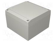 Enclosure: multipurpose; X: 120mm; Y: 120mm; Z: 81mm; Aluform; IP66 ROSE