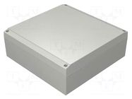 Enclosure: multipurpose; X: 200mm; Y: 200mm; Z: 72mm; Aluform; IP66 ROSE